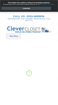 Mobile Screenshot of clevercloset.co.uk